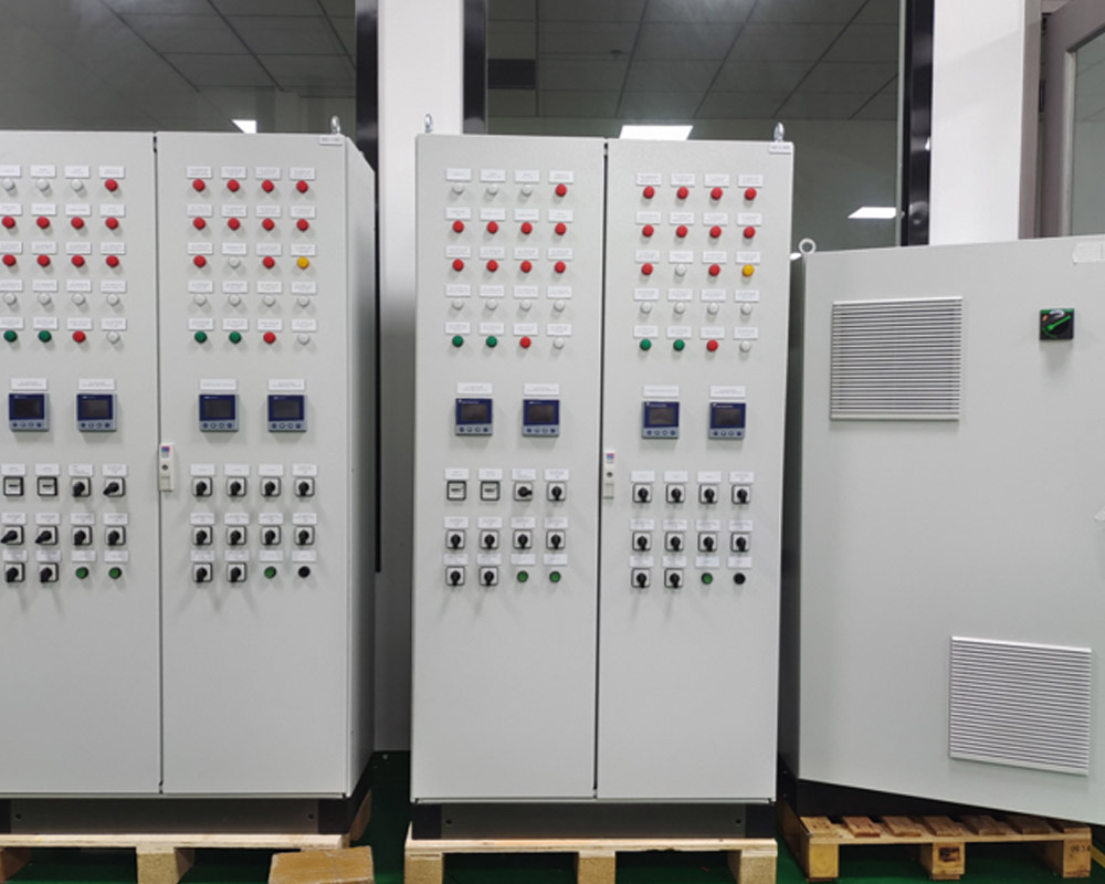 Boiler supporting control cabinet